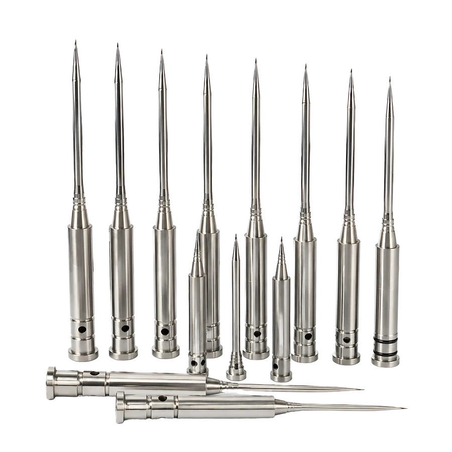 SENLAN slender mold core pins, a library component example