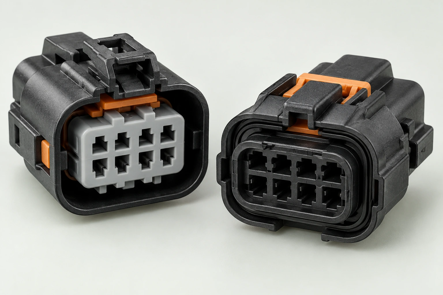 AI illustration: automotive connector bodies