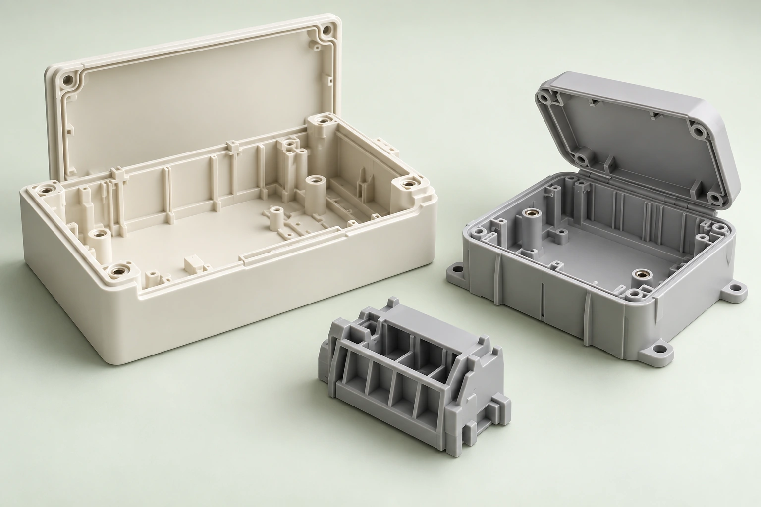 AI illustration: electronic housings
